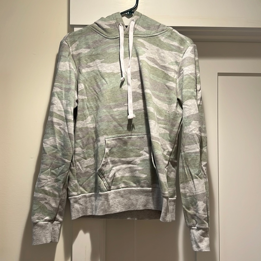 Fleece Camo Hoodie